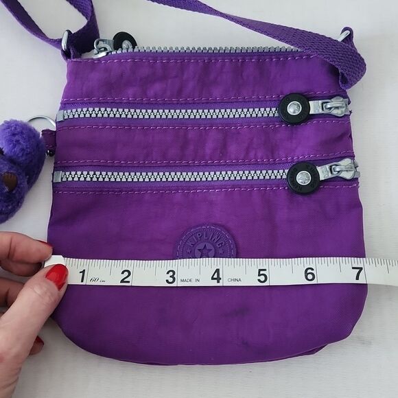 Kipling Purple Crossbody Bag - Picture 7 of 9